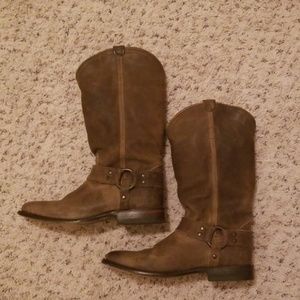 Frye Wyatt Harness Boots